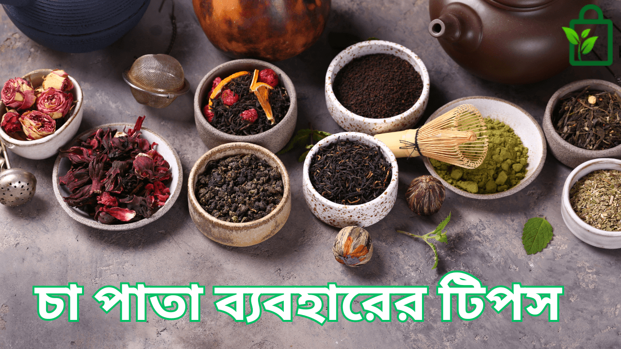 চা পাতা ব্যবহারের টিপস